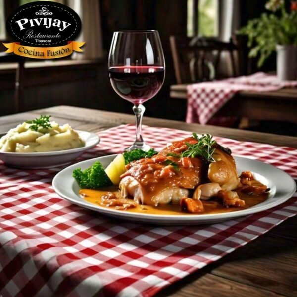 Pollo de la casa
